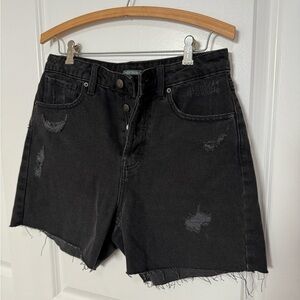 NWOT wild fable black denim shorts